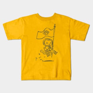 Astronaut cat Kids T-Shirt